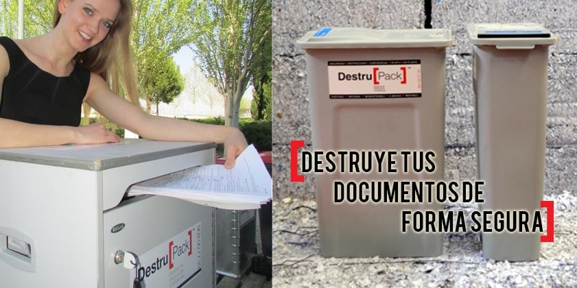 Destruye tus documentos de una forma segura